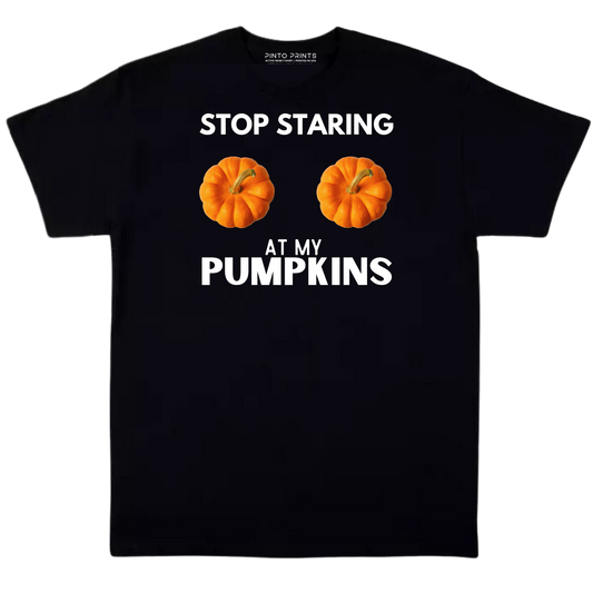 STOP STARING at my PUMPKINS