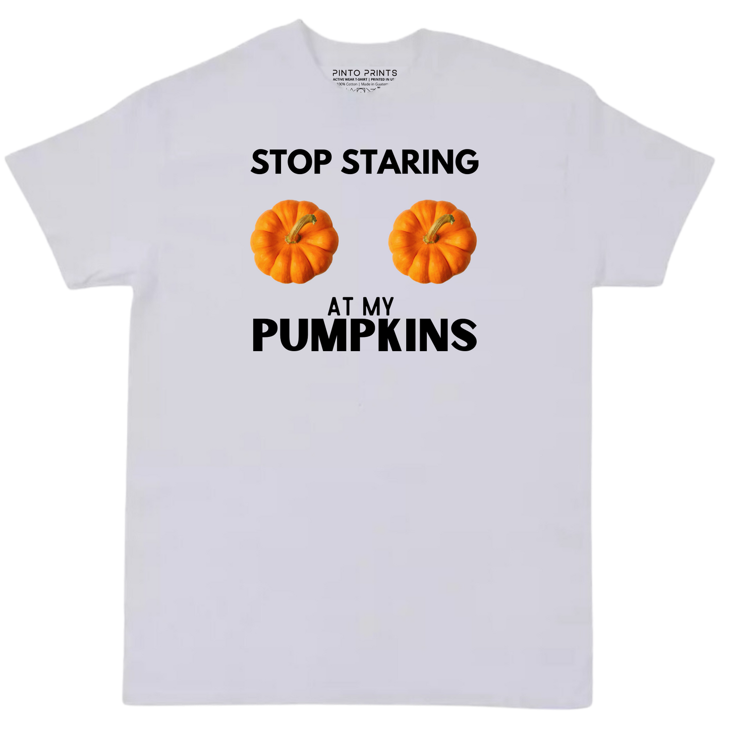 STOP STARING at my PUMPKINS